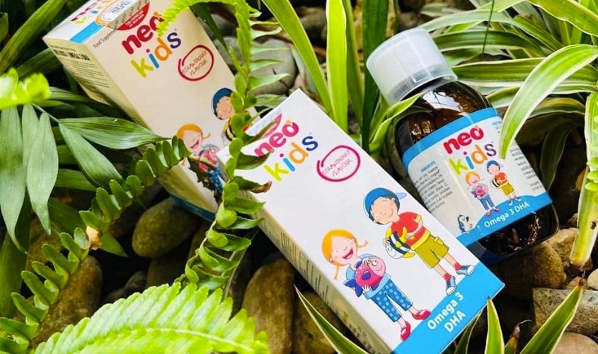 Siro Neo Kids Omega 3 DHA tăng cường thị lực 150 ml
