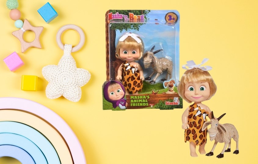 Đồ chơi búp bê Masha and the Bear Masha