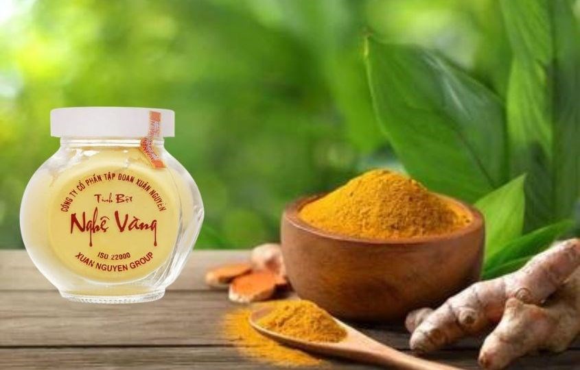 Tinh bột nghệ vàng Xuân Nguyên hũ 75g