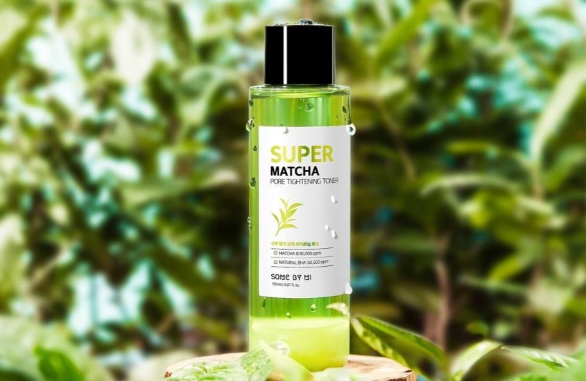  Toner thu nhỏ lỗ chân lông Some By Mi Super Matcha Pore Tightening chiết xuất Trà Xanh 150 ml