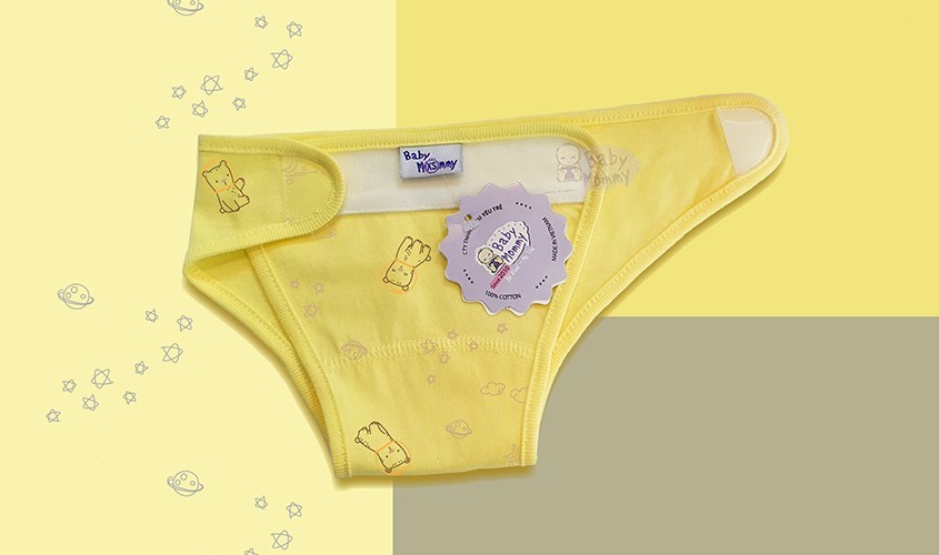 Tã vải màu BabyMommy size XS (Dưới 5 kg) - Màu ngẫu nhiên