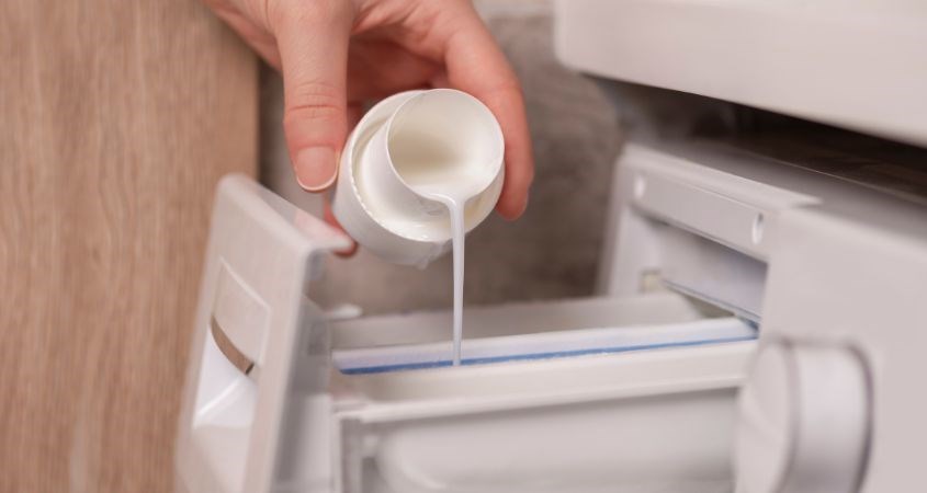 Liều lượng hợp lý khi dùng nước giặt cho máy giặt Liều lượng hợp lý khi dùng nước giặt cho máy giặt