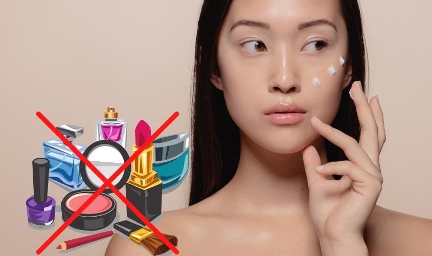 Hạn chế tối đa việc sử dụng mỹ phẩm khi vừa nặn mụn xong Hạn chế tối đa việc sử dụng mỹ phẩm khi vừa nặn mụn xong