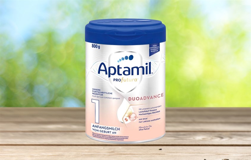 Sữa bột Aptamil Profutura Duobiotik số 1 vị nhạt thanh 800g (0 - 6 tháng)