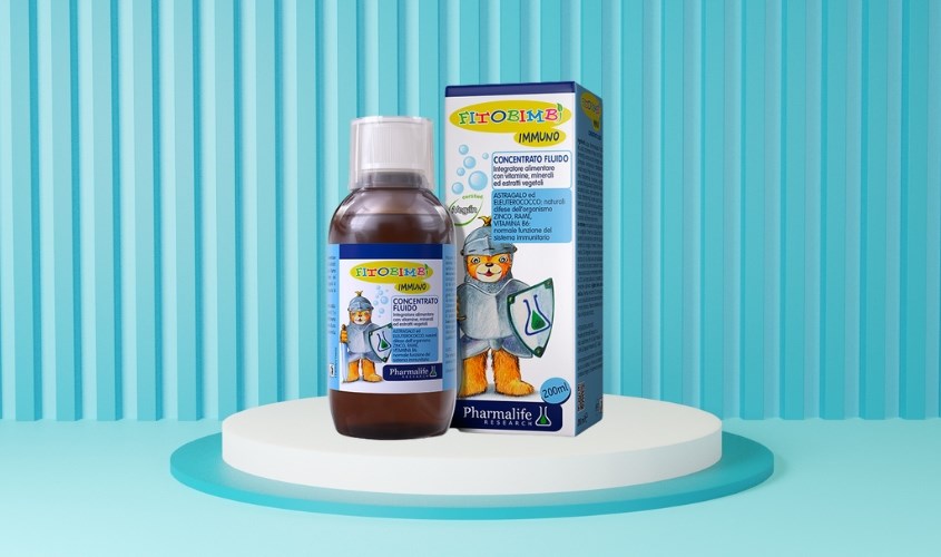 Siro Fitobimbi Immuno bổ sung vitamin 200 ml (6 tháng - 12 tuổi)