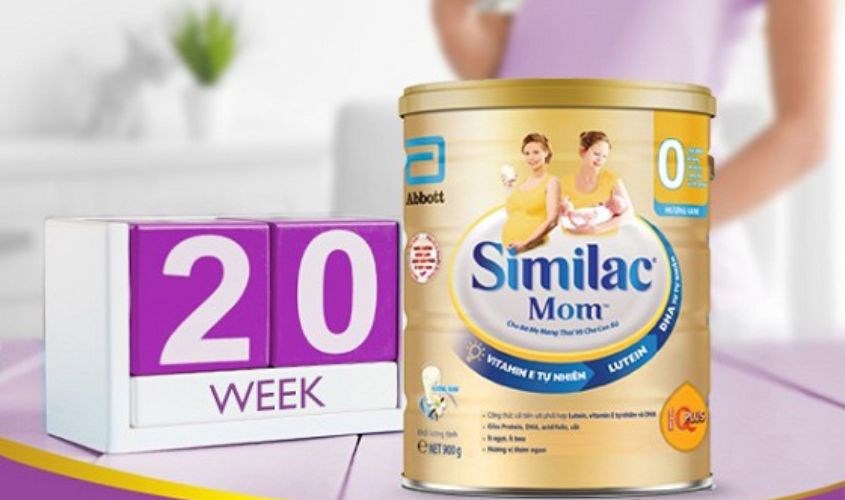 Sữa bầu Similac Mom hương vani 400g Sữa bầu Similac Mom hương vani 400g