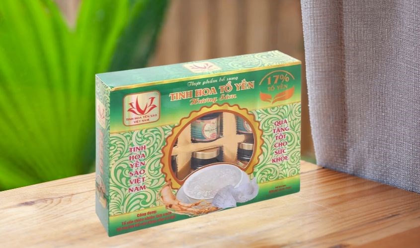 Hộp 6 hũ nước yến sào hương sâm Tinh Hoa 70 ml