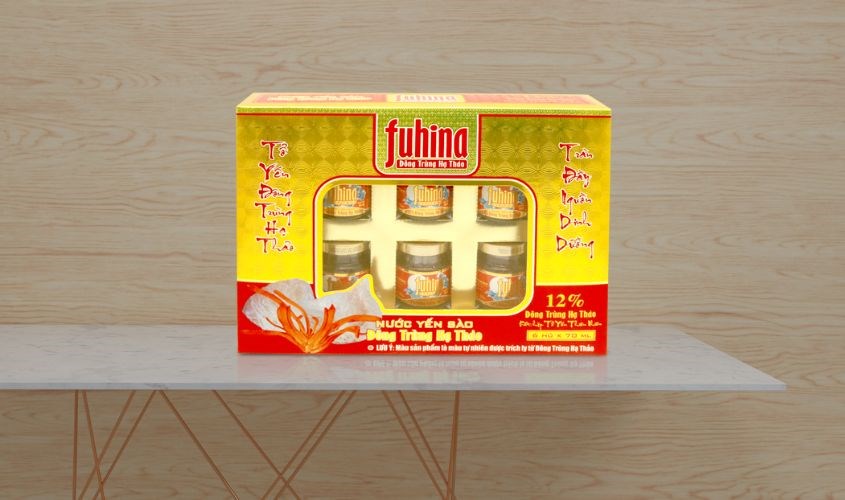 Nước yến trùng thảo Fuhina