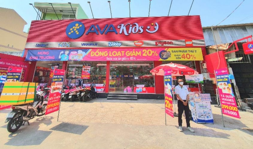 Mua trực tiếp tại các cửa hàng AVAkids 