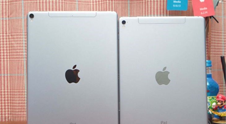 iPad Pro 2017 có 2 kích thước màn hình là 10.5 inch và 12.9 inch