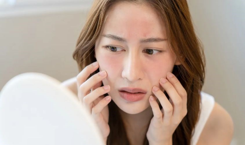 Da nhạy cảm nên sử dụng kem chống nắng chỉ số SPF từ 25 - 35