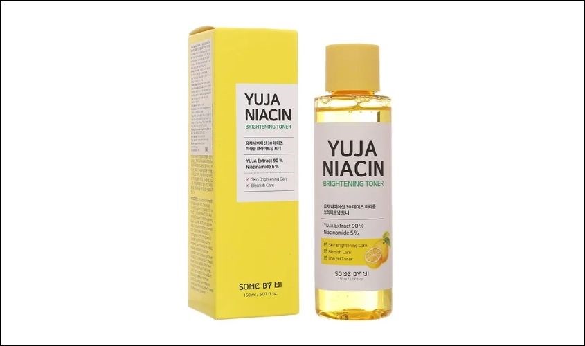 Toner dưỡng sáng da Some By Mi Yuja Niacin 30 Days Miracle Brightening chiết xuất Quýt Yuja 150 ml Toner dưỡng sáng da Some By Mi Yuja Niacin 30 Days Miracle Brightening chiết xuất Quýt Yuja 150 ml