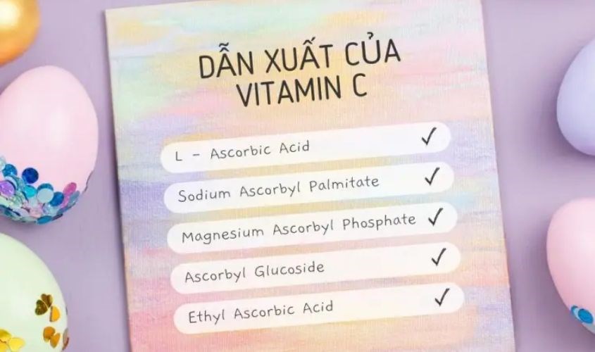 Cách dẫn xuất của vitamin C Cách dẫn xuất của vitamin C