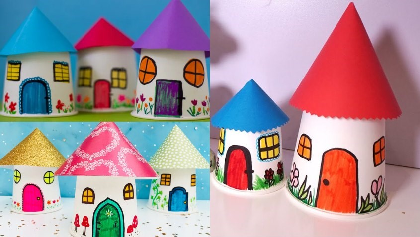 12 Cách làm đồ chơi từ cốc giấy siêu sáng tạo cho bé