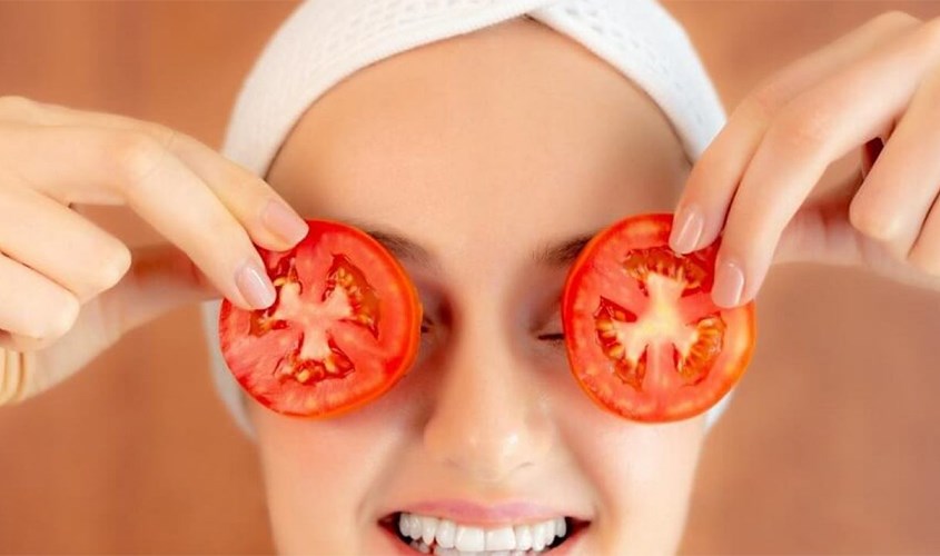 Mặt nạ cà chua Mặt nạ cà chua