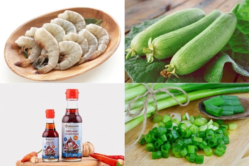 Món ăn dặm cho bé là canh tôm