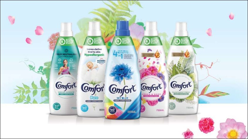 Nước xả vải Comfort có nhiều mùi hương để bạn dễ dàng lựa chọn theo sở thích