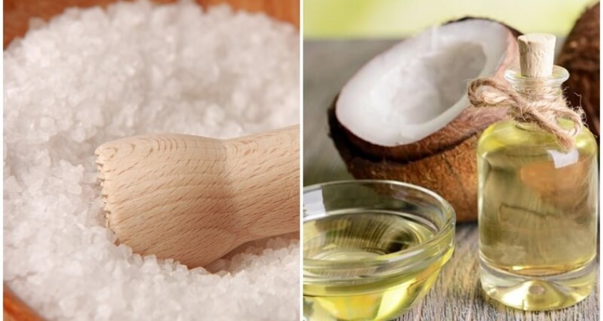 Tẩy da chết bằng đường và dầu dừa