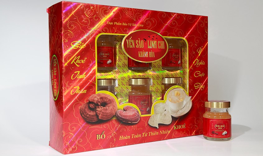 Nước yến hạt chia Linh Chi Khánh Hòa