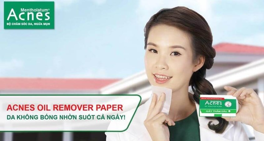 Gói giấy thấm dầu Acnes Oil Remover Paper dành cho mọi loại da 100 tờ Gói giấy thấm dầu Acnes Oil Remover Paper dành cho mọi loại da 100 tờ