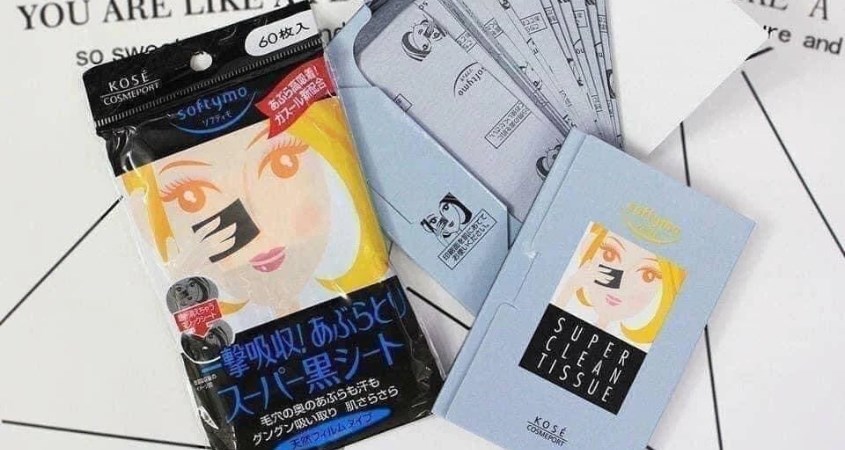 Giấy thấm dầu Kosé Softymo Giấy thấm dầu Kosé Softymo