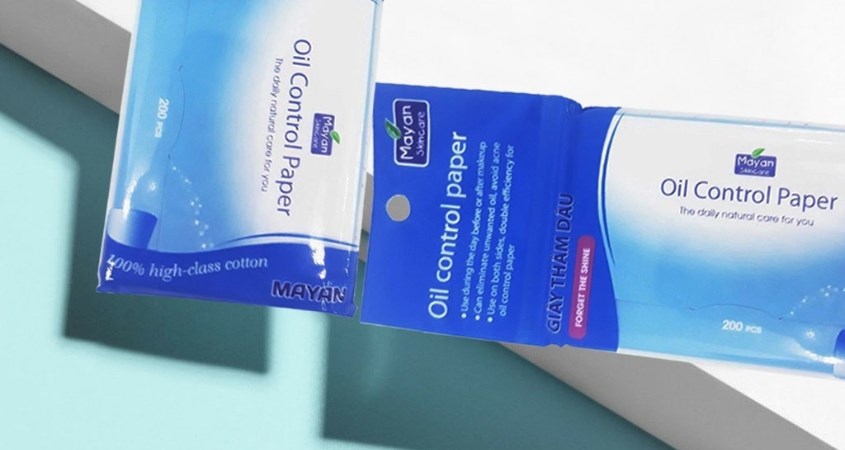 Giấy thấm dầu Mayan Oil Control Paper Giấy thấm dầu Mayan Oil Control Paper