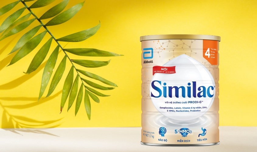 Sữa bột Similac 5G số 4 900g (2 - 6 tuổi)