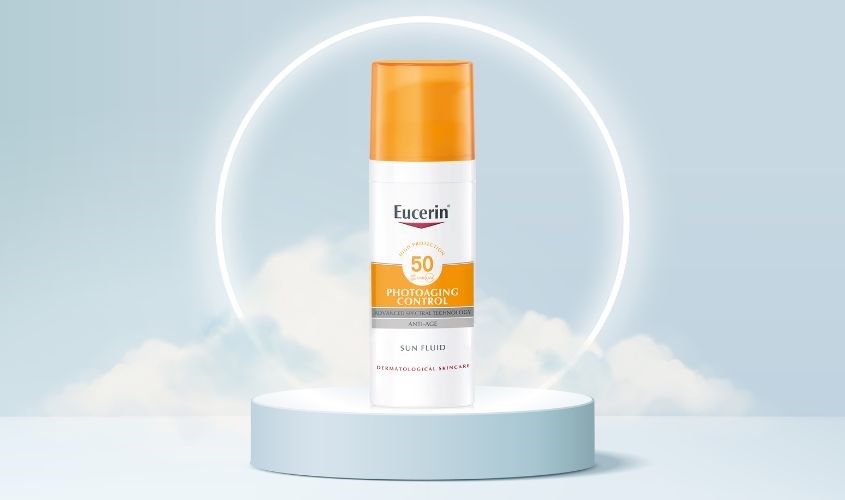 Kem chống nắng Eucerin Sun Fluid Photoaging Control