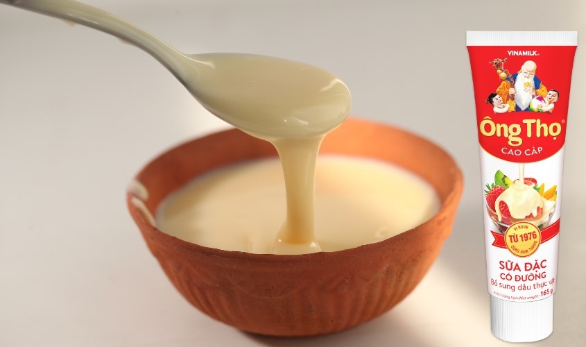 Sữa đặc Vinamilk Ông Thọ đỏ tuýp 165g