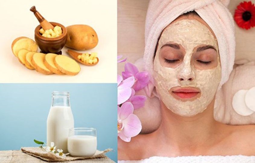 Sữa tươi không đường và khoai tây