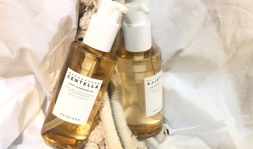 Dầu tẩy trang chiết xuất Rau Má Skin1004 200 ml