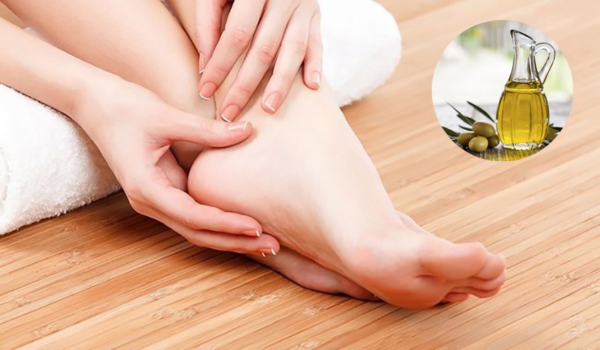 Massage bằng dầu ô liu