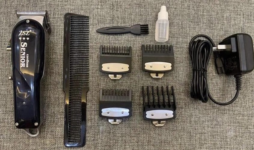  Tông đơ thường có cấu tạo gồm 6 bộ phận