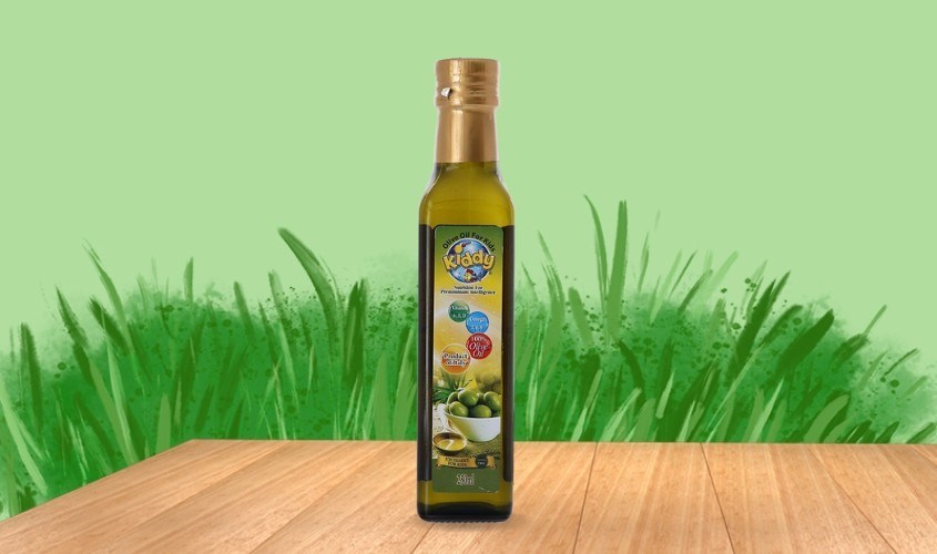 Dầu oliu Kiddy ăn dặm cho bé chai 250 ml (từ 7 tháng)