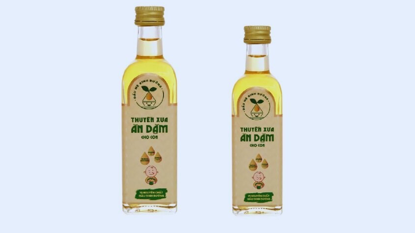 Dầu mè Thuyền Xưa ăn dặm cho bé chai 65 ml
