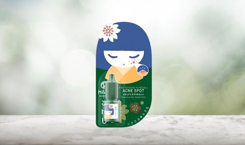 Kem chấm mụn giảm sưng gom cồi AHA-BHA Hasi Kokeshi Puredoll 5 ml