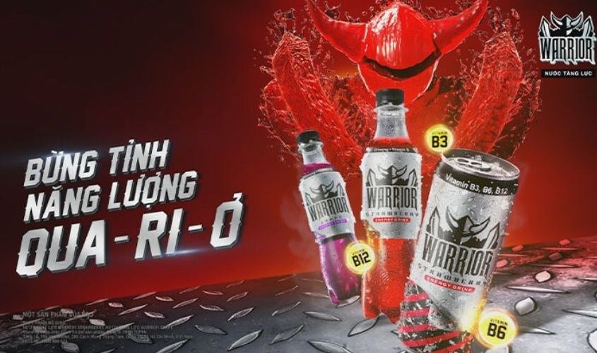 Nước ngọt có ga Warrior Nước ngọt có ga Warrior