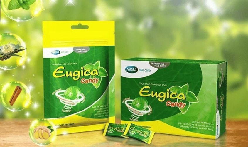 Kẹo ngậm ho cho trẻ em Eugica Candy