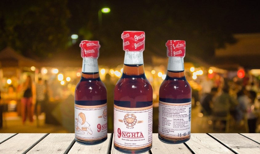 Nước mắm 9 Nghĩa ăn dặm cho bé 35°N chai 60 ml (từ 6 tháng) 