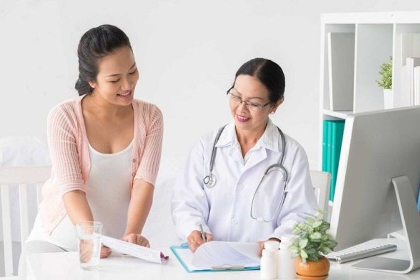 Bác sĩ sẽ tư vấn cho mẹ bầu sau khi siêu âm thai