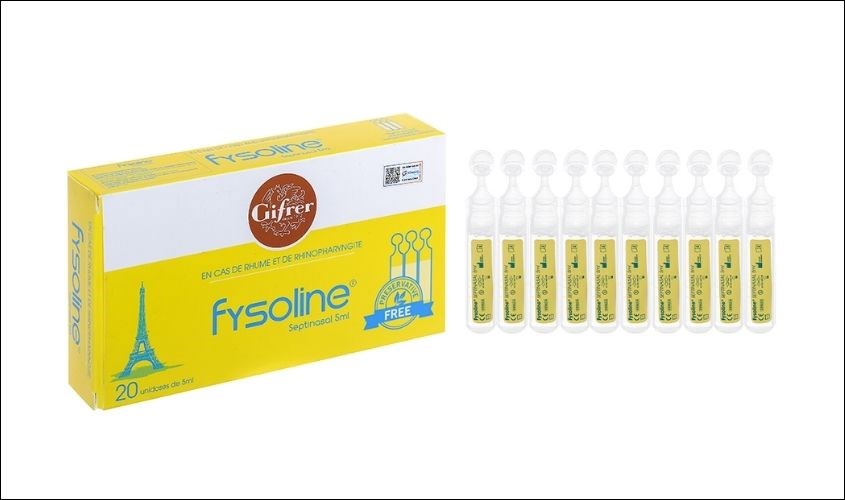 Dung dịch Fysoline Septinalsal 20 ống Dung dịch Fysoline Septinalsal 20 ống