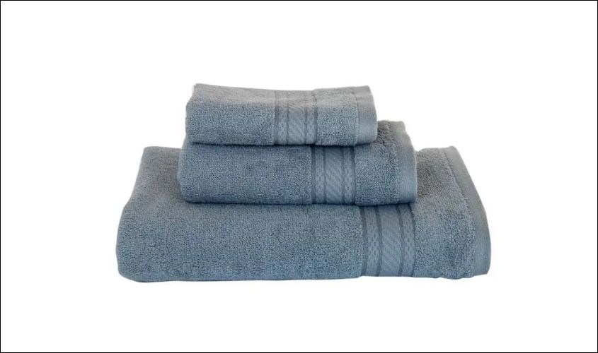 Khăn mặt cotton lapyarn Mollis FM8V 34x78 cm - Xám 76 Khăn mặt cotton lapyarn Mollis FM8V 34x78 cm - Xám 76
