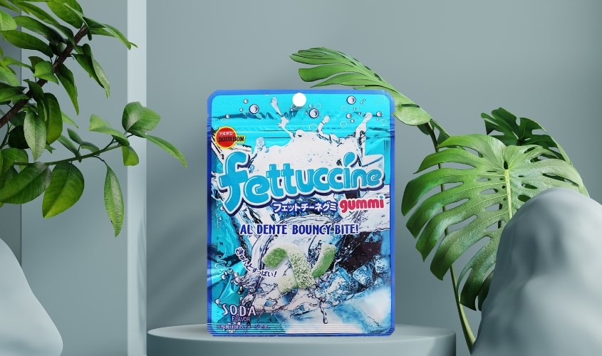 Kẹo dẻo Bourbon hương soda gói 50g (từ 3 tuổi)