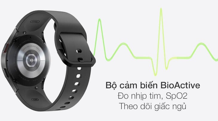 Đồng hồ thông minh Samsung Galaxy Watch 4 40mm có bộ cảm biến tiên tiến theo dõi sức khỏe người dùng