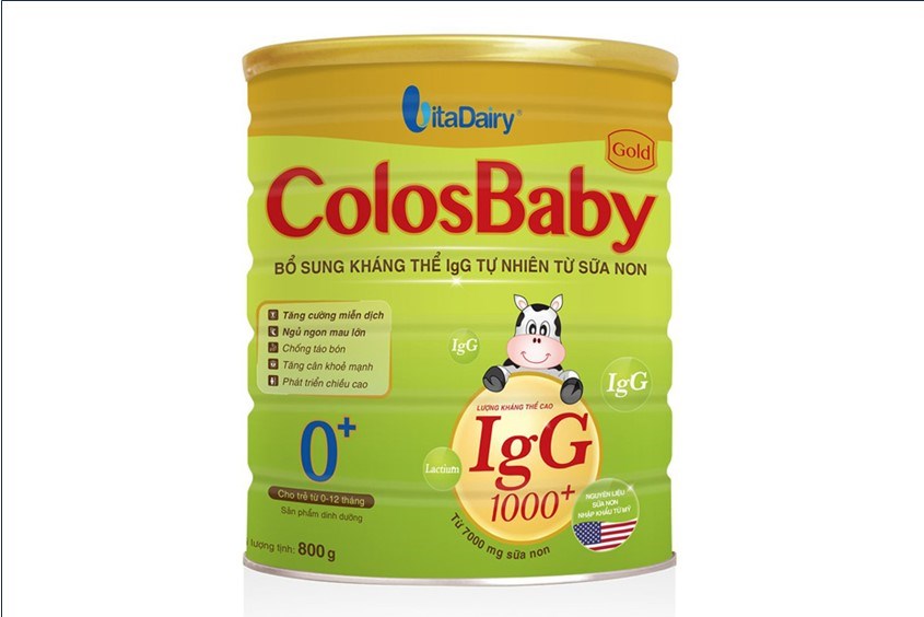 Sữa bột cho bé Colosbaby gold 0+