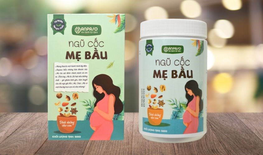 Ngũ cốc mẹ bầu Anpaso hũ 500g (dành cho phụ nữ mang thai)
