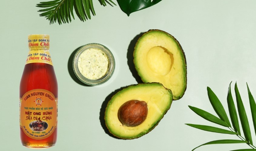 Mật ong rừng nguyên chất pha sữa ong chúa Xuân Nguyên 200 ml