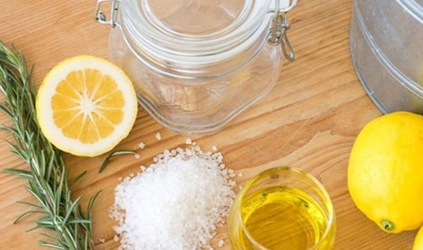  Mặt nạ mật ong chanh và muối