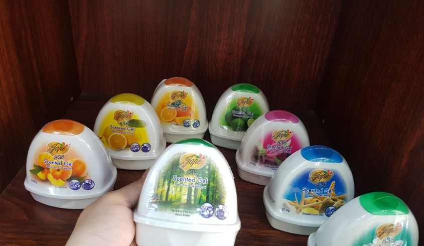 Hương thơm ocean nổi bật là đặc điểm của sáp thơm Jape Hương thơm ocean nổi bật là đặc điểm của sáp thơm Jape