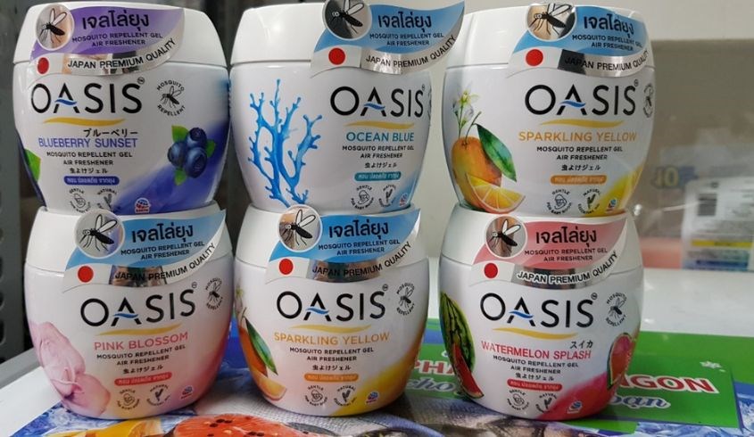 Sáp thơm Oasis đến từ Thái Lan Sáp thơm Oasis đến từ Thái Lan